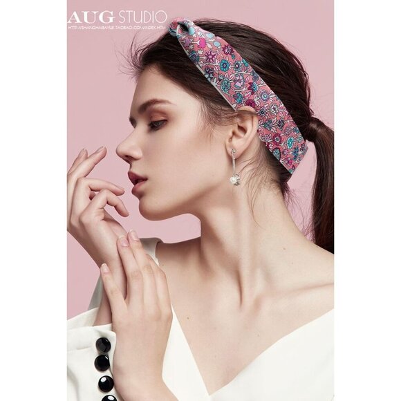 Mulberry Silk Hair Scarf Ribbon Headband Neck Neckerchief Fashion Accessory